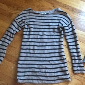 Long sweater material tunic